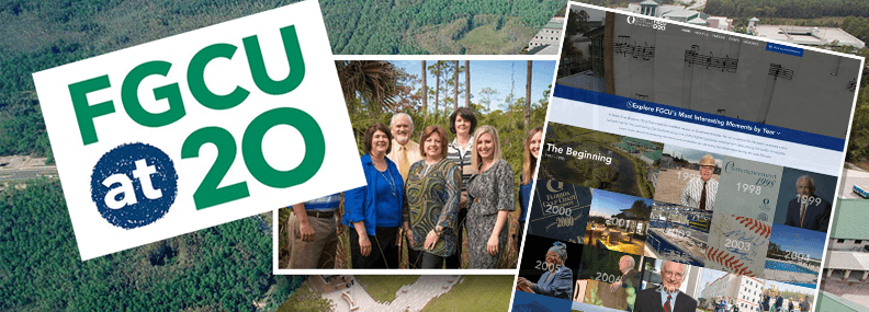 Blog image Atilus Launches the FGCU 20th Anniversary Website